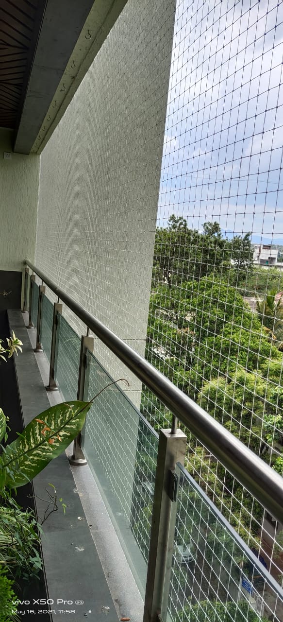 Safety net installation 8